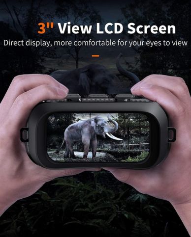 gthunder nightvision goggles 3 inch view lcd screen